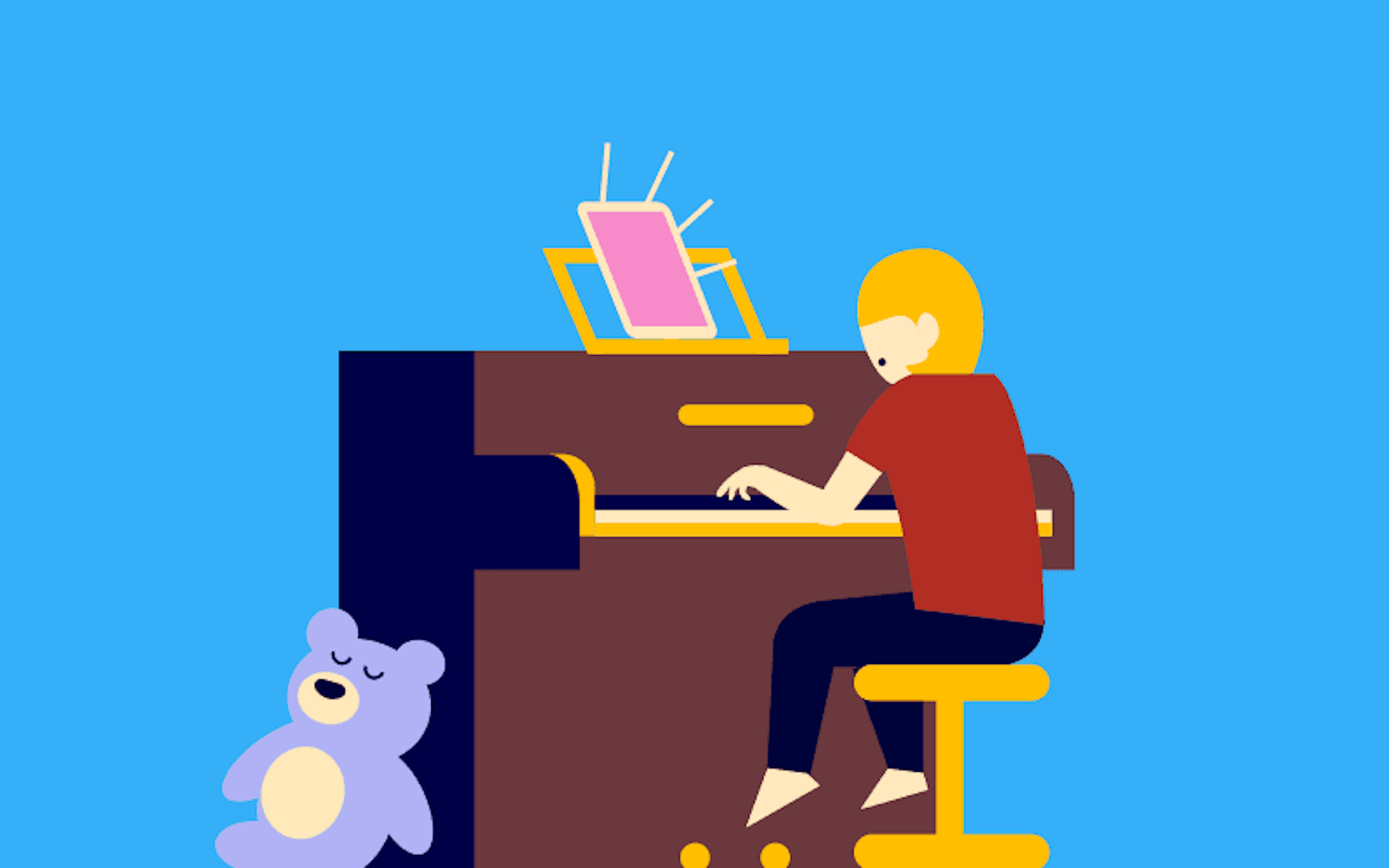 illustration 5 Easy Steps to Relearn your Childhood Instrument